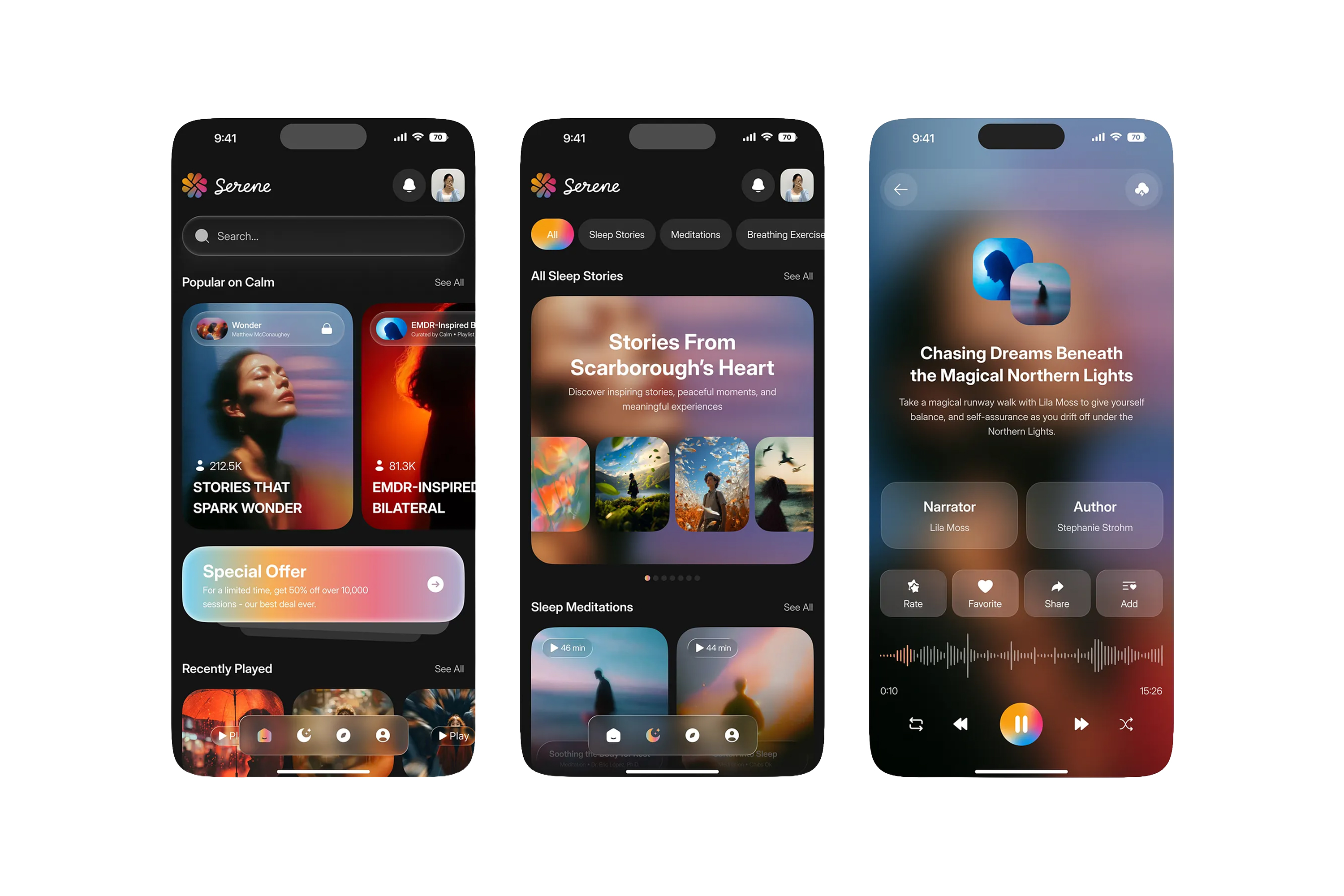Application mobile de musique